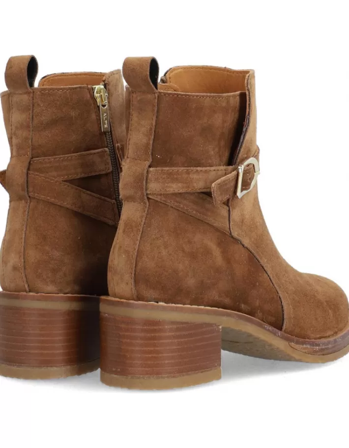 Botines Mujer Alpe Madame - Cuero Genuino, Estilo Urbano para Invierno 2024