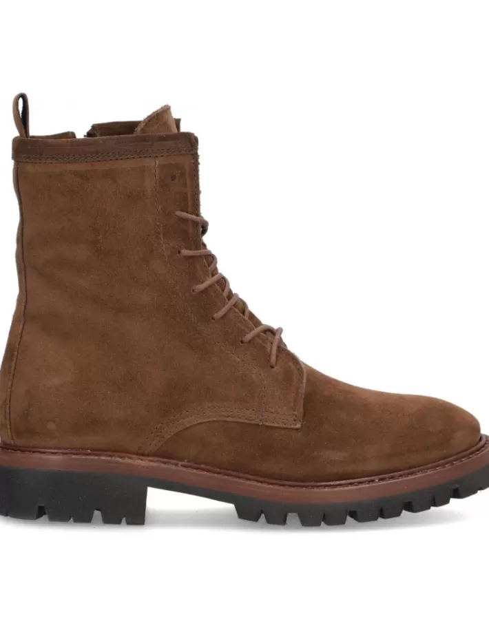 Botines Tácticos Alpe Militare para Mujer - Calzado Urbano con Estilo Militar en Cuero Impermeable (Invierno 2024)