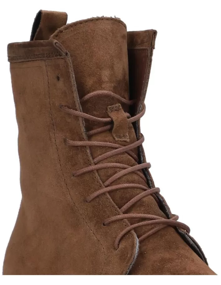 Botines Tácticos Alpe Militare para Mujer - Calzado Urbano con Estilo Militar en Cuero Impermeable (Invierno 2024)