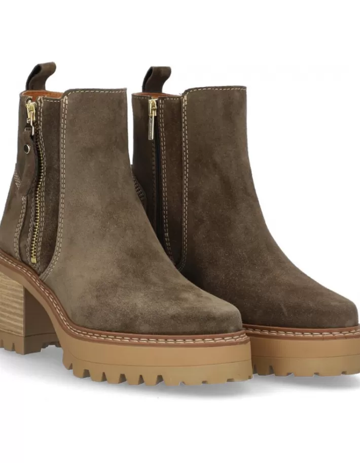 Botines Amelie para Mujer - Estilo Urbano con Detalles en Cuero | Nueva Colección Alpe