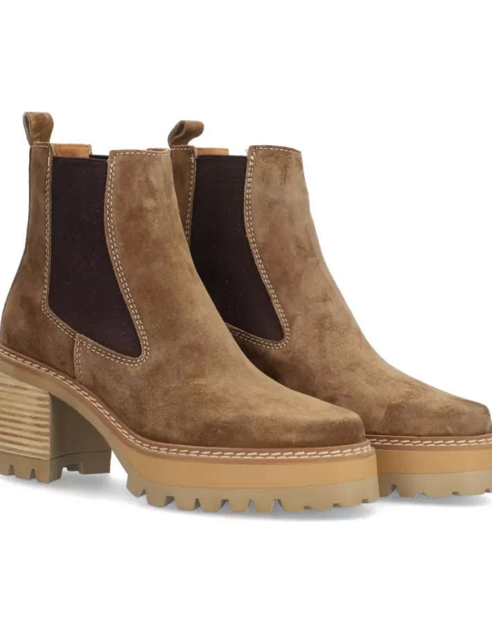 Botines Alpe Amelie - Cuero Flexible y Diseño Moderno para Mujer