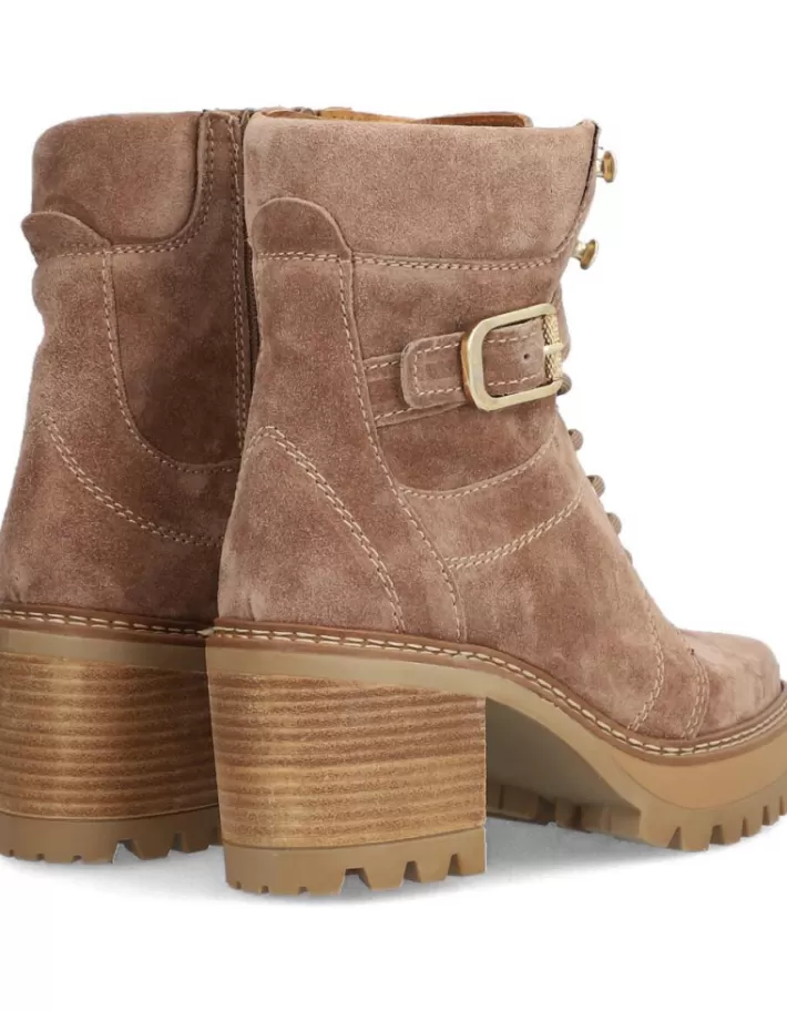 Botines New Amelie para Mujer en Piel - Estilo Clásico de Invierno con Detalles Alpe