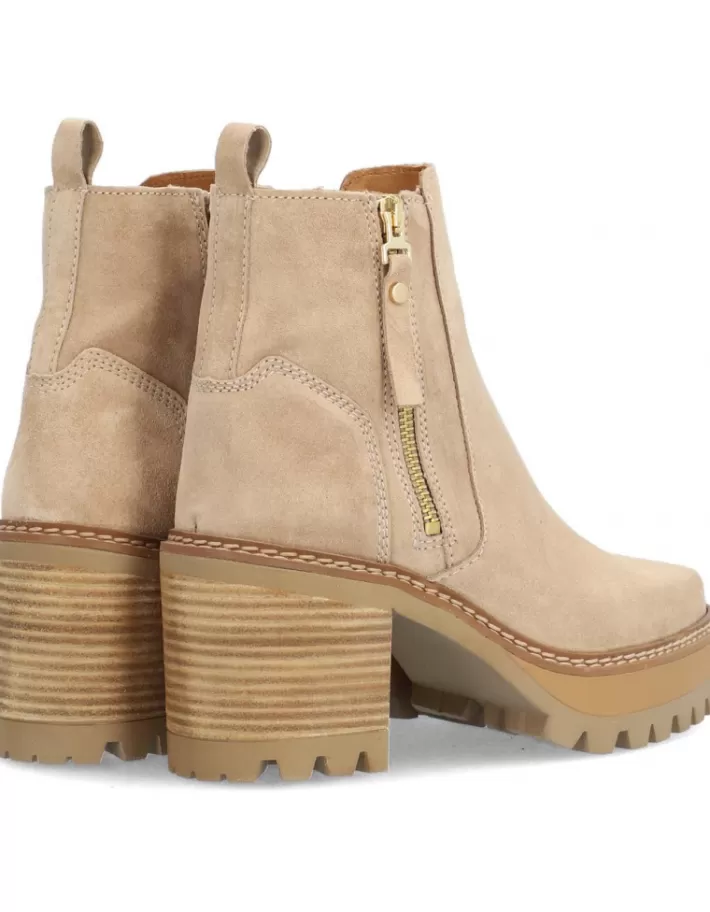 Botines Mujer Amelie - Calzado Casual de Cuero con Diseño Moderno | Colección Alpe Otoño 2024