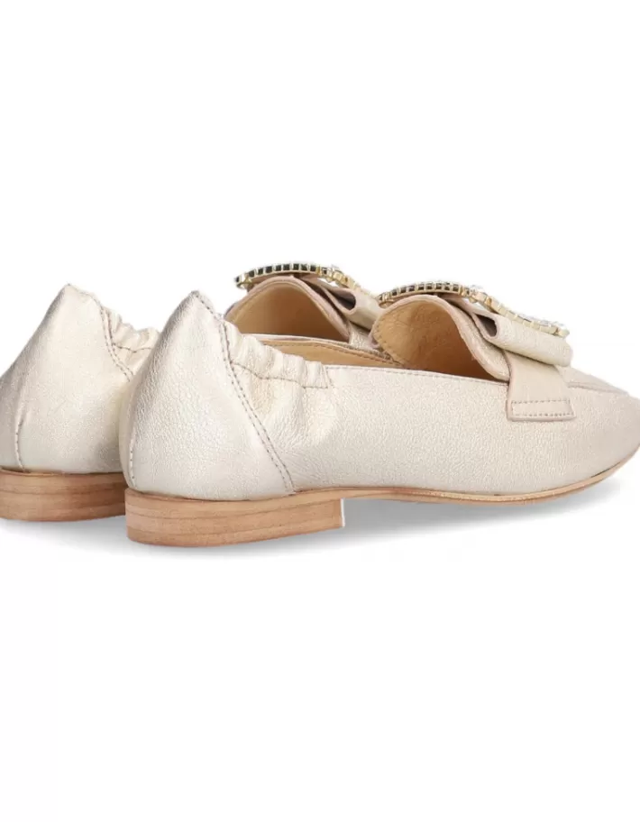 Alpe Niza - Mocasines Clásicos para Mujer | Piel Suave y Comodidad Elegante | Diseño Versátil en Tonalidades Neutras