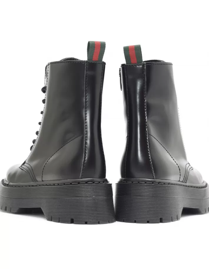 Botas Punk para Mujer - Alpe Edición Invierno | Estilo Urbano con Suela Antideslizante y Detalles en Puntera Redondeada