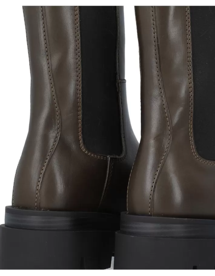 Alpe Soho - Botas Mujer Invierno 2023 | Estilo Urbano con Detalles en Cuero y Suela Antideslizante