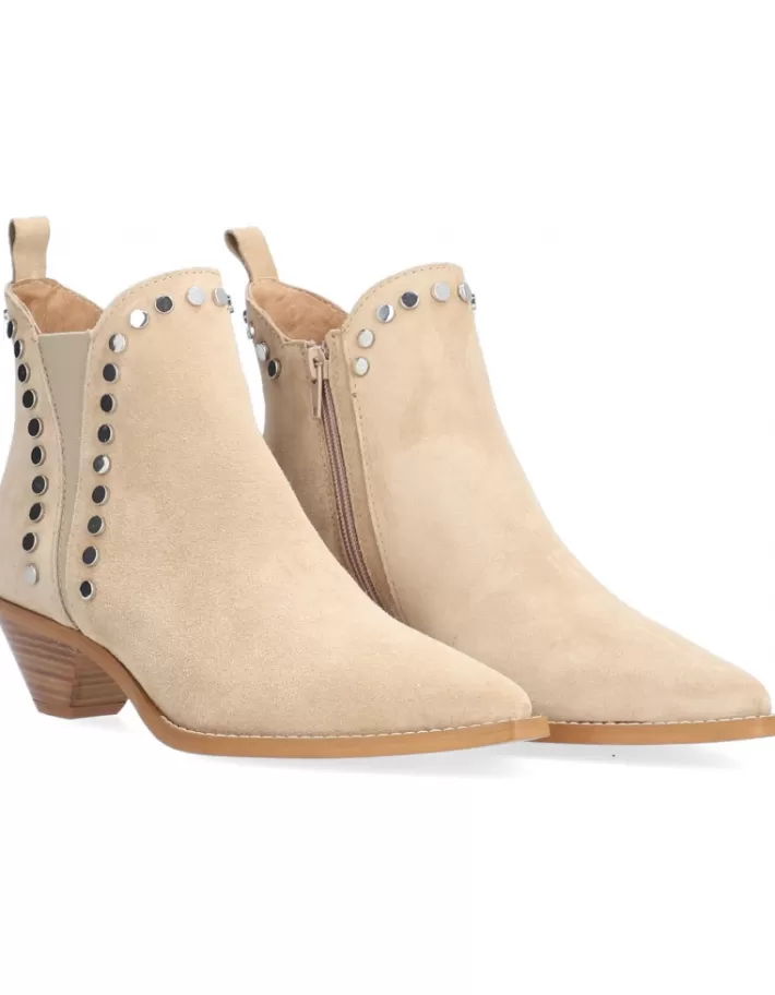 Botines Mujer Alpe - Calzado de Moda Otoño/Invierno con Estilo Único | Botas Cortas Elegantes en Cuero Genuino para Look Actual