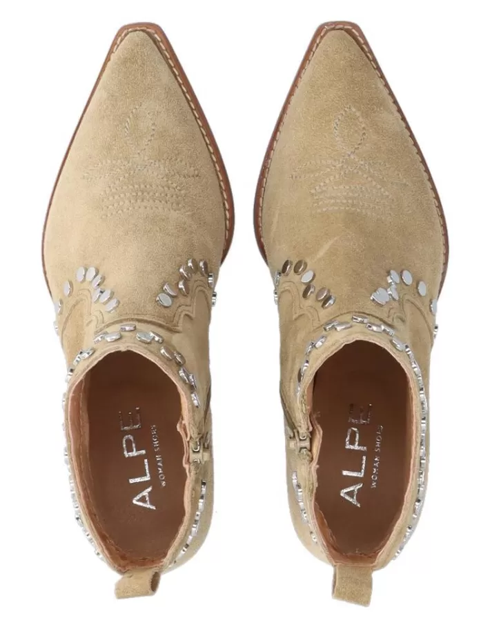 Botines Alpe para Mujer - Estilo Moderno y Cómodo en Cuero Suave Otoño-Invierno 2024