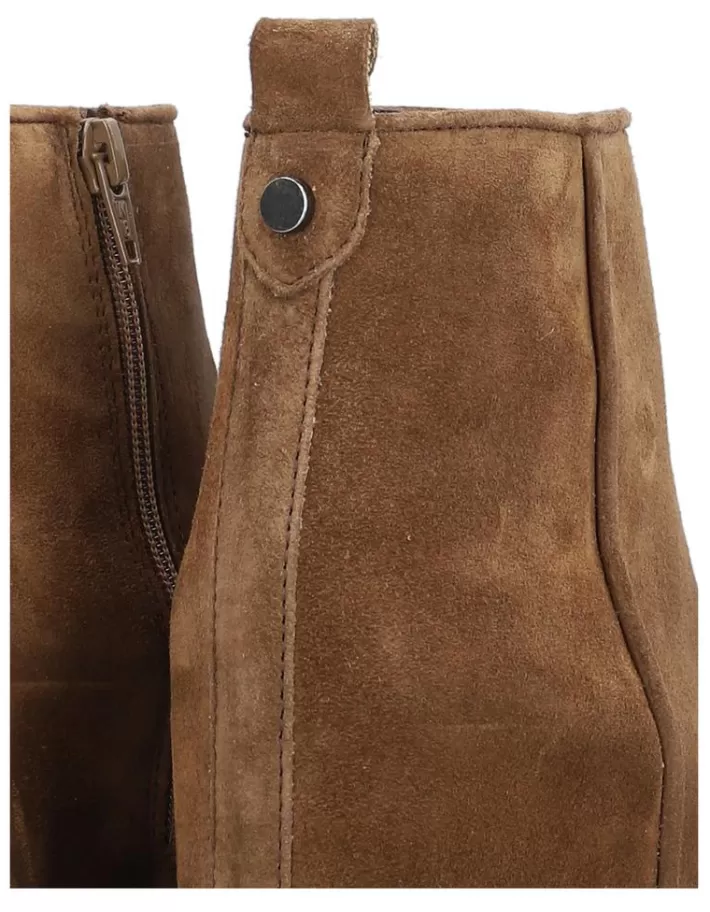 Botas Mujer Alpe Vanity - Cuero Invierno, Estilo Casual con Tacón Bajo, Cálidas y Elegantes para Paseos Diarios