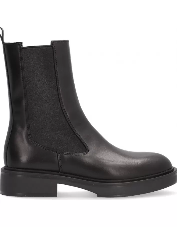 Botas Alpe Vogue para Mujer | Invierno 2024 - Tacón Medio en Cuero Legítimo con Diseño Urbano