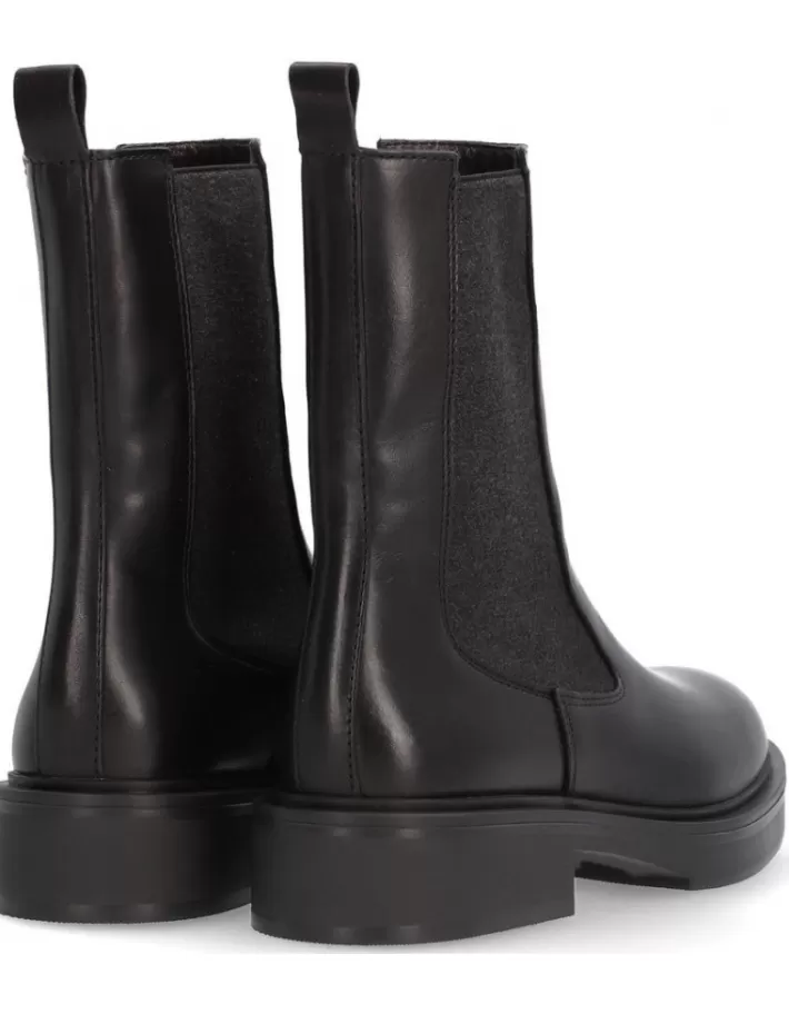 Botas Alpe Vogue para Mujer | Invierno 2024 - Tacón Medio en Cuero Legítimo con Diseño Urbano