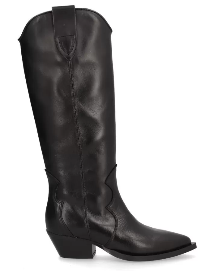 Botas Vaqueras para Mujer Alpe Western - Estilo Rústico con Cuero Genuino y Diseño Duradero, Ajuste Perfecto para Jinetas y Uso Diario, Confort Todo el Día