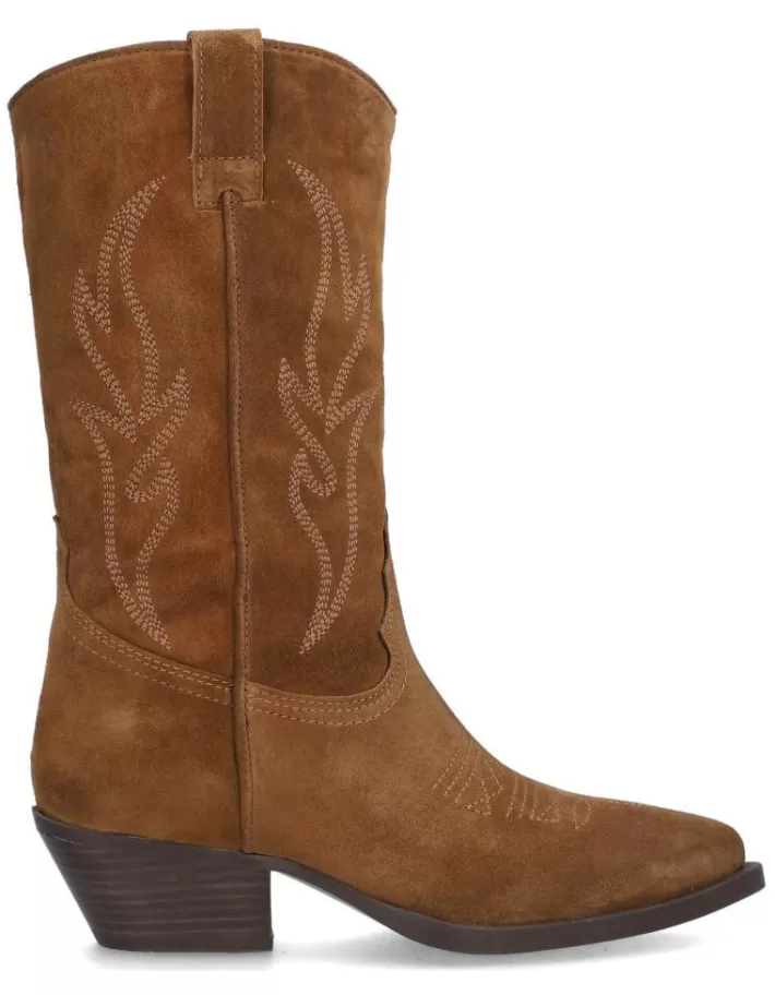 Botas Vaqueras Alpe Western para Mujer - Estilo Clásico con Detalles Auténticos