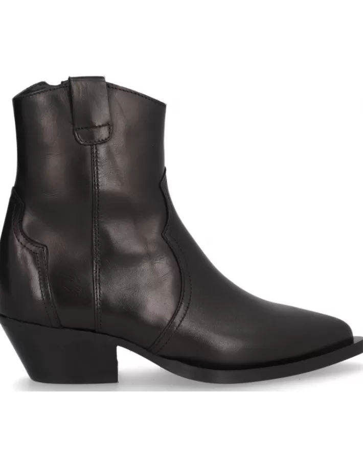 Botines de Mujer Alpe Western - Estilo Único con Detalles en Piel | Calzado de Invierno 2024