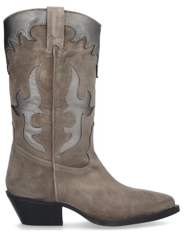 Botas Vaqueras Alpe Western para Mujer - Cuero Auténtico y Diseño Duradero para Aventuras Diarias