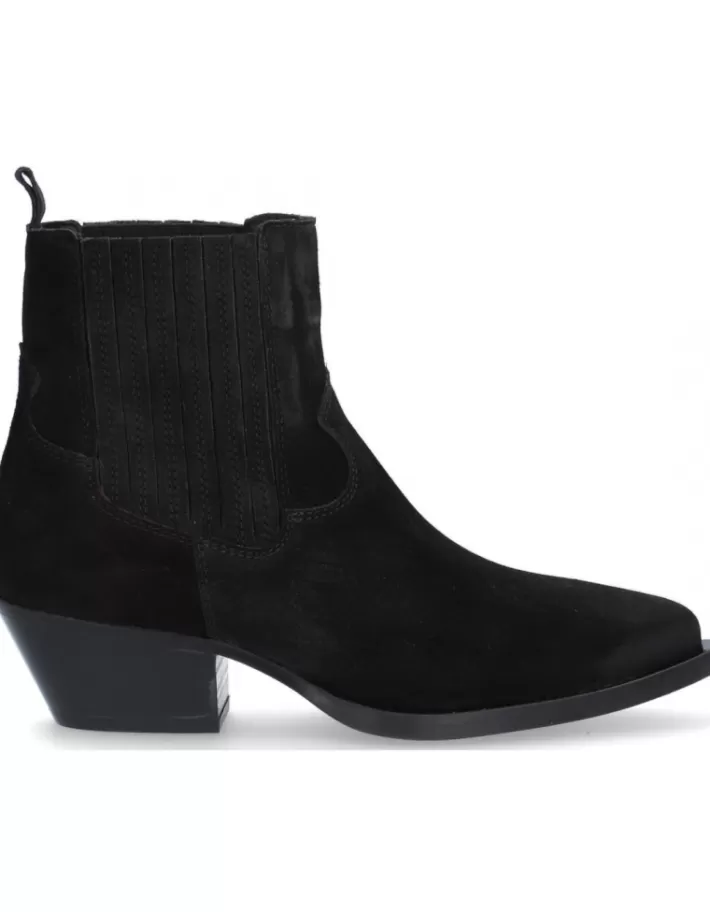 Botines Alpe Western para Mujer · Cuero Auténtico y Confort Otoño-Invierno · Estilo Urbano con Detalles Vintage