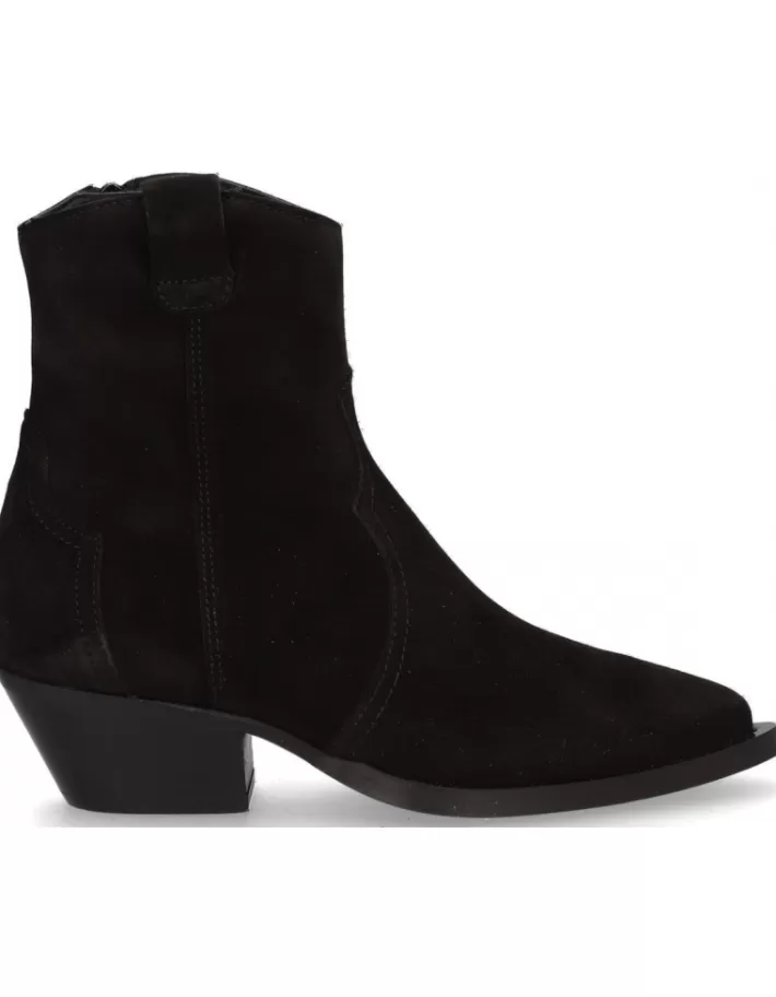 Botines Vaqueros de Cuero para Mujer - Alpe Western Otoño/Invierno