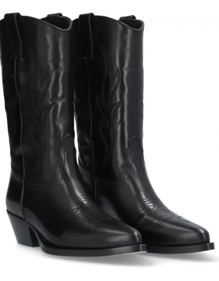 Alpe Western - Botines Vaqueros Elegantes para Mujer, Estilo Duradero Otoño-Invierno