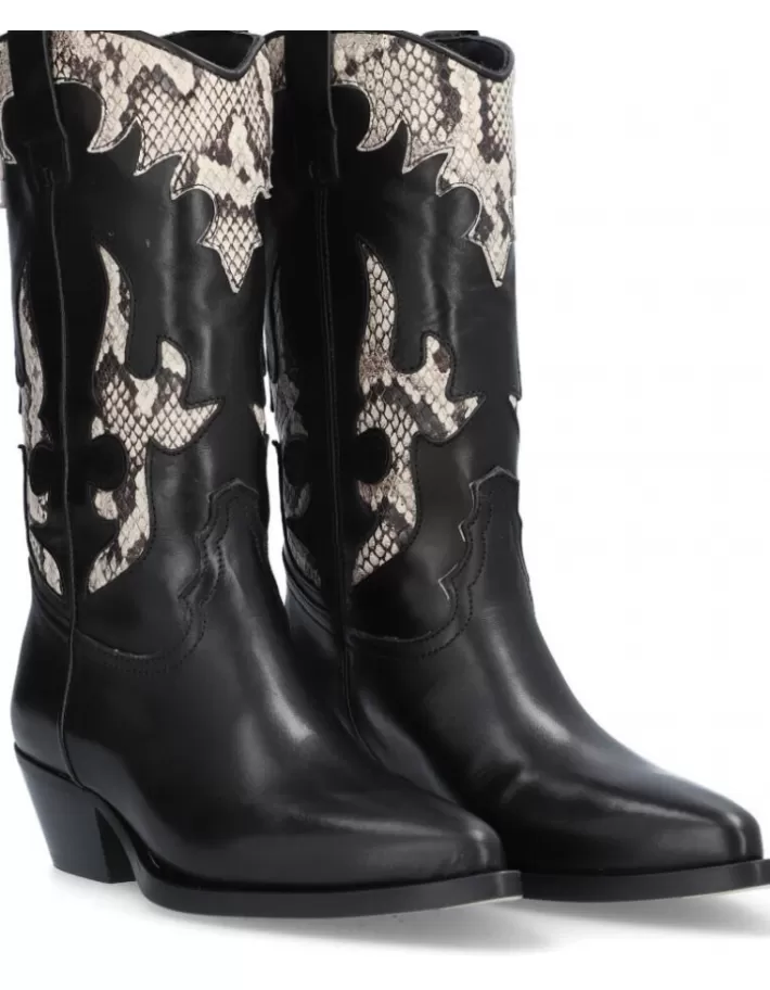 Botas Vaqueras Alpe Western para Mujer - Estilo Resistente y Elegante para Invierno