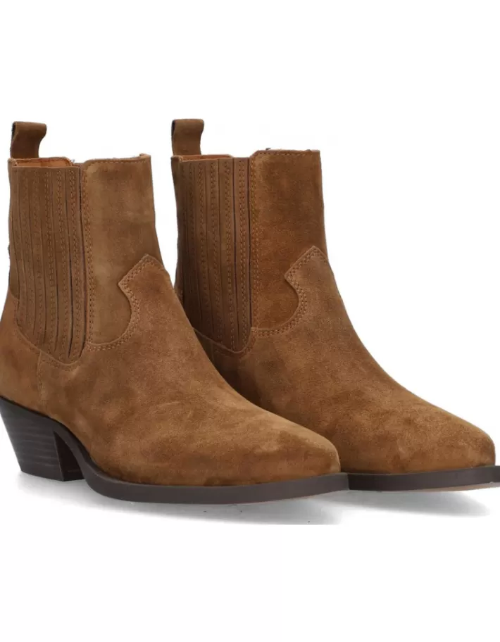 Botines Vaqueros para Mujer Alpe Western - Estilo Rústico con Detalles Auténticos