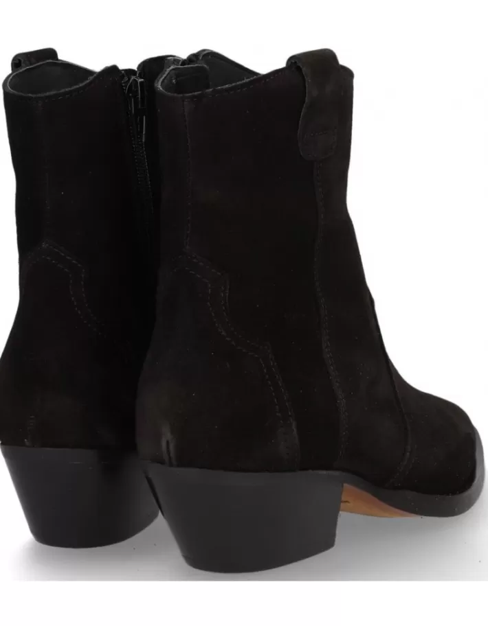 Botines Vaqueros de Cuero para Mujer - Alpe Western Otoño/Invierno