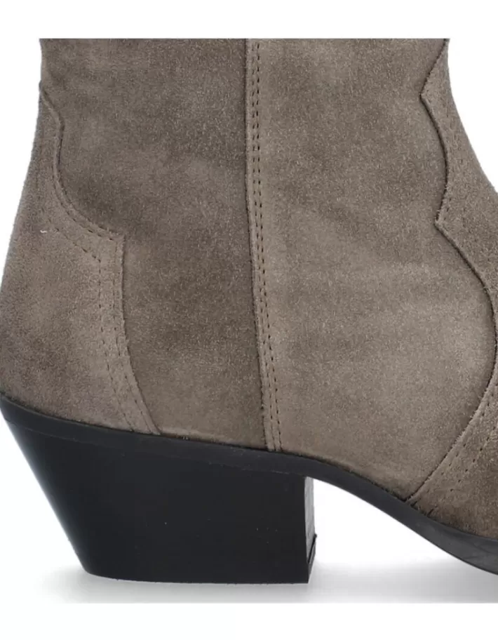 Botines Alpe Western para Mujer · Cuero genuino, estilo resistente con detalles vintage · Calzado de temporada otoño-invierno, comodidad y elegancia para aventuras urbanas