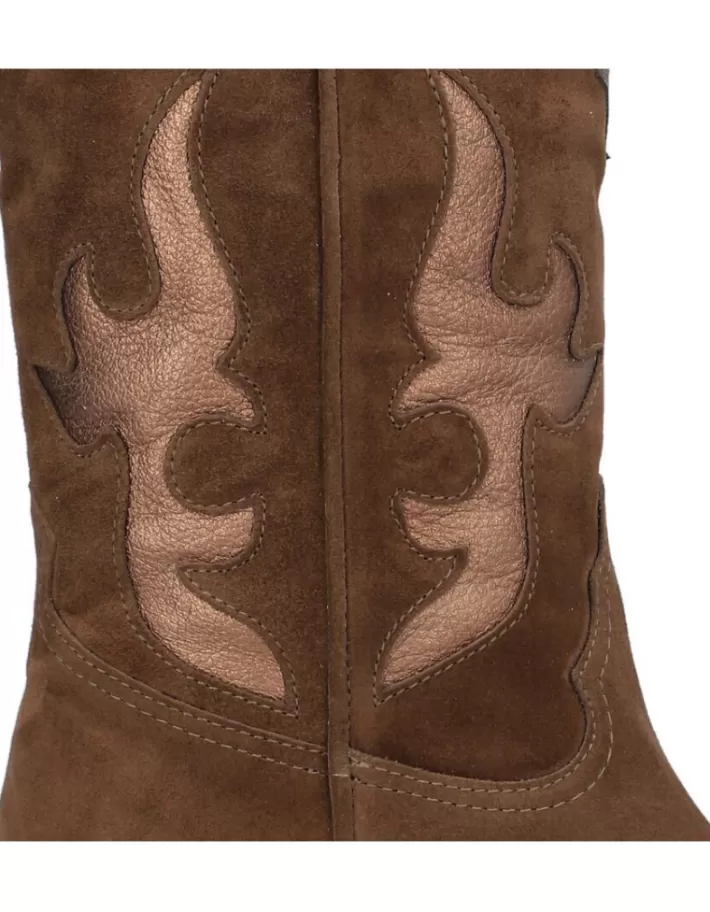 Botas Vaqueras Alpe Western para Mujer - Estilo Único con Detalles Auténticos, Confort Todo el Día y Diseño Versátil para Aventuras Urbanas