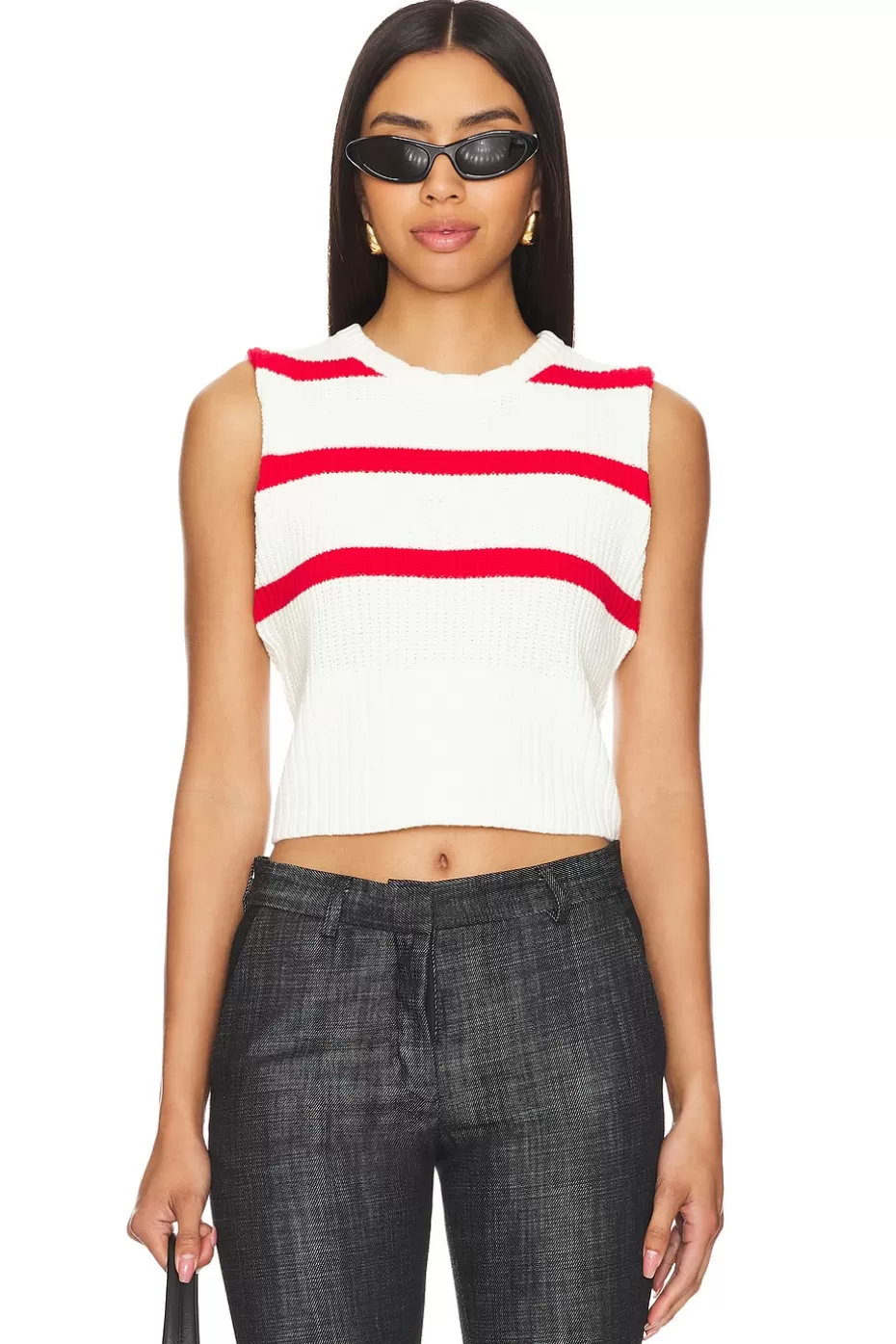 Camiseta Alvise de Rayas - Diseño Exclusivo Lovers + Friends
