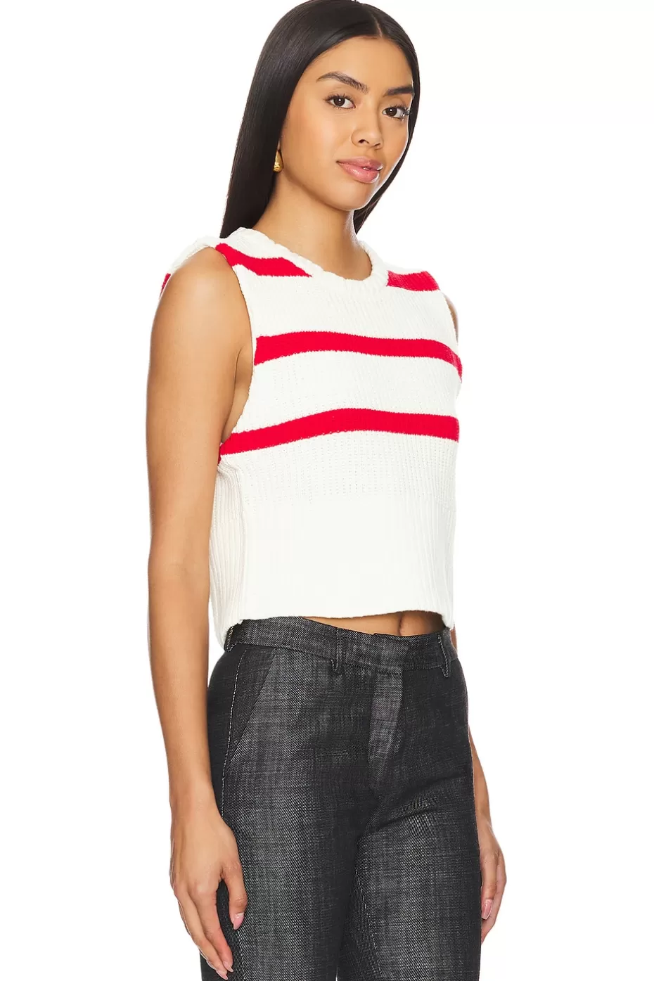 Camiseta Alvise de Rayas - Diseño Exclusivo Lovers + Friends