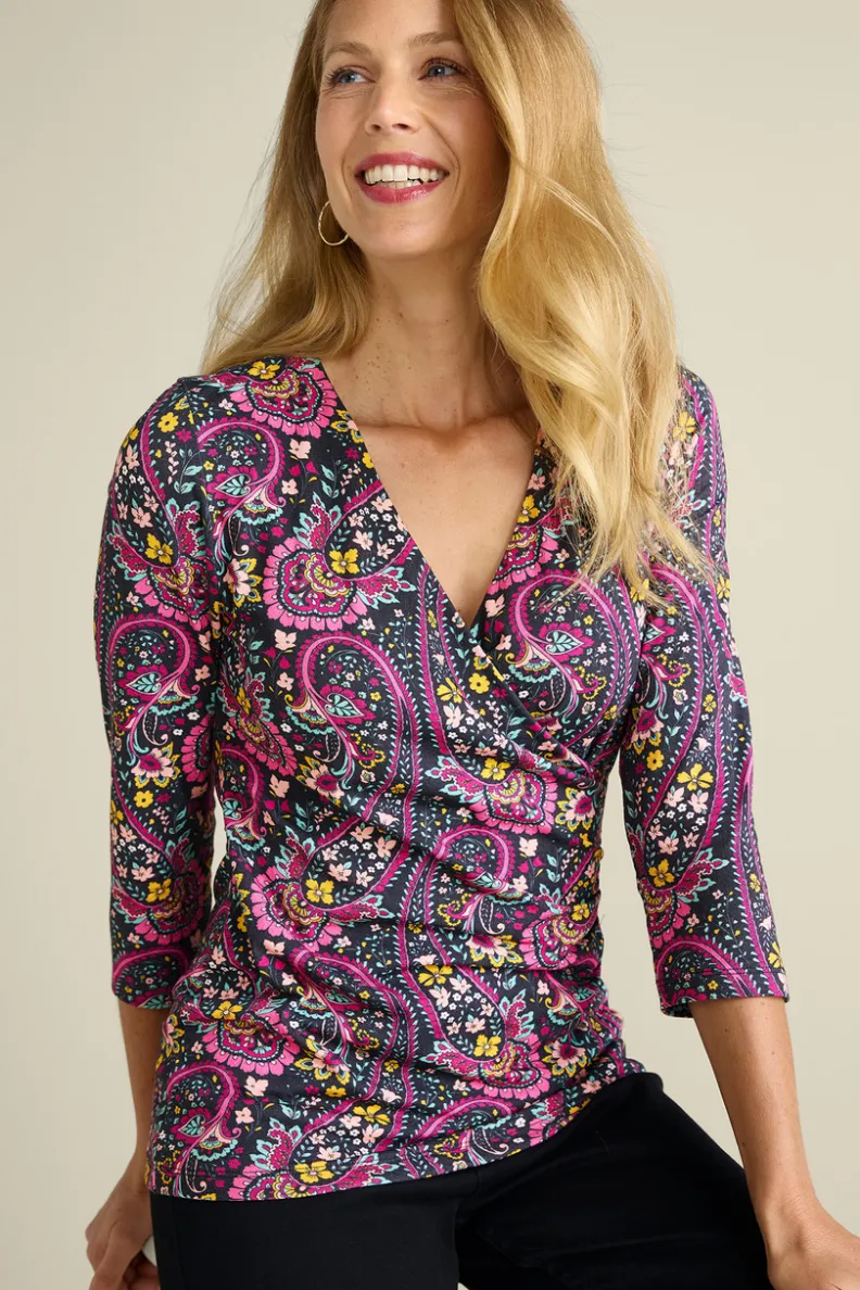 Blusa de punto Alyssa - Tejido ultrasuave para looks casuales y elegantes (Soft Surroundings Collection)