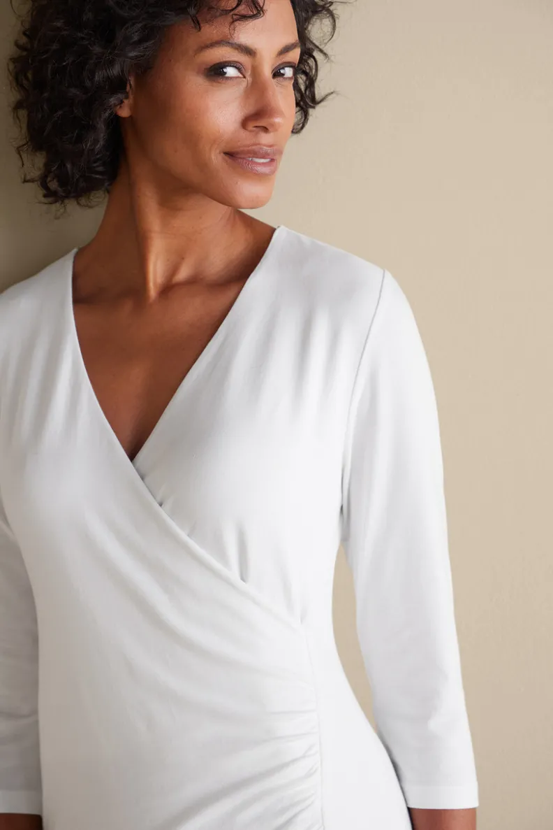 Blusa de punto Alyssa - Tejido ultrasuave para looks casuales y elegantes (Soft Surroundings Collection)