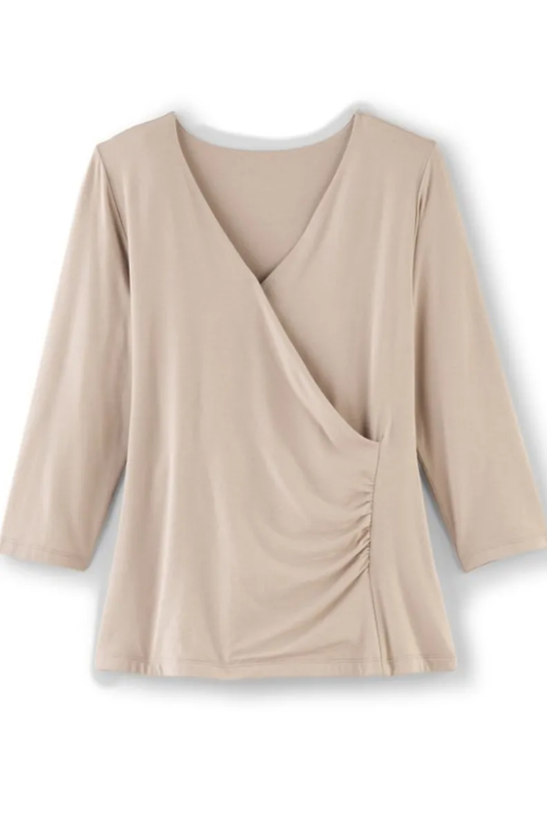 Blusa de punto Alyssa - Tejido ultrasuave para looks casuales y elegantes (Soft Surroundings Collection)