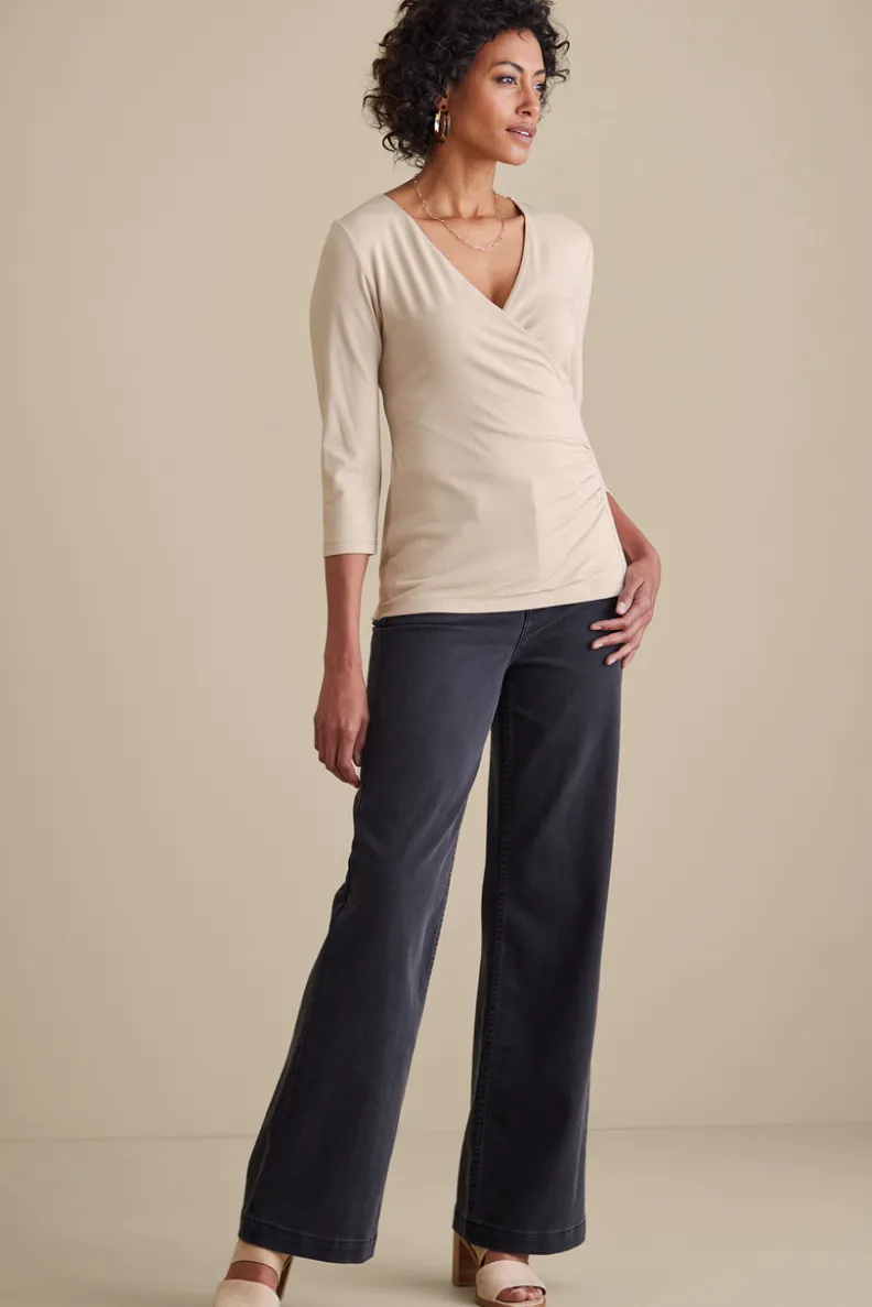 Blusa de punto Alyssa - Tejido ultrasuave para looks casuales y elegantes (Soft Surroundings Collection)