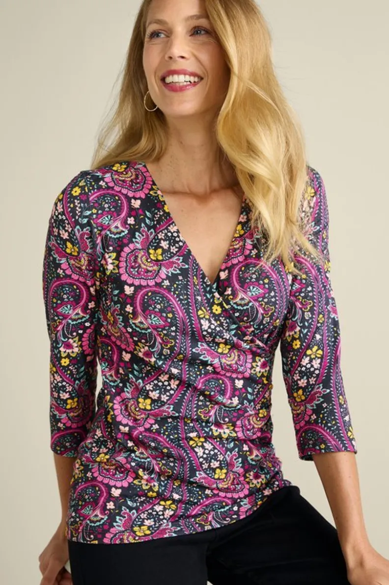 Blusa de punto Alyssa - Tejido ultrasuave para looks casuales y elegantes (Soft Surroundings Collection)