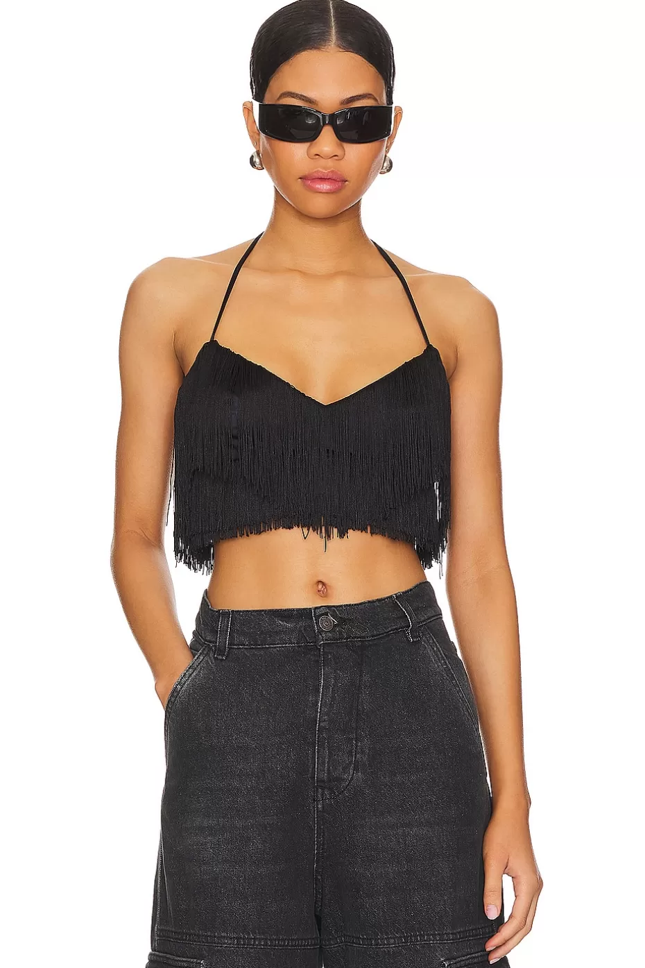 Blusa Andi con Detalle de Flecos - Amantes & Amigos | Colección Verano 2024