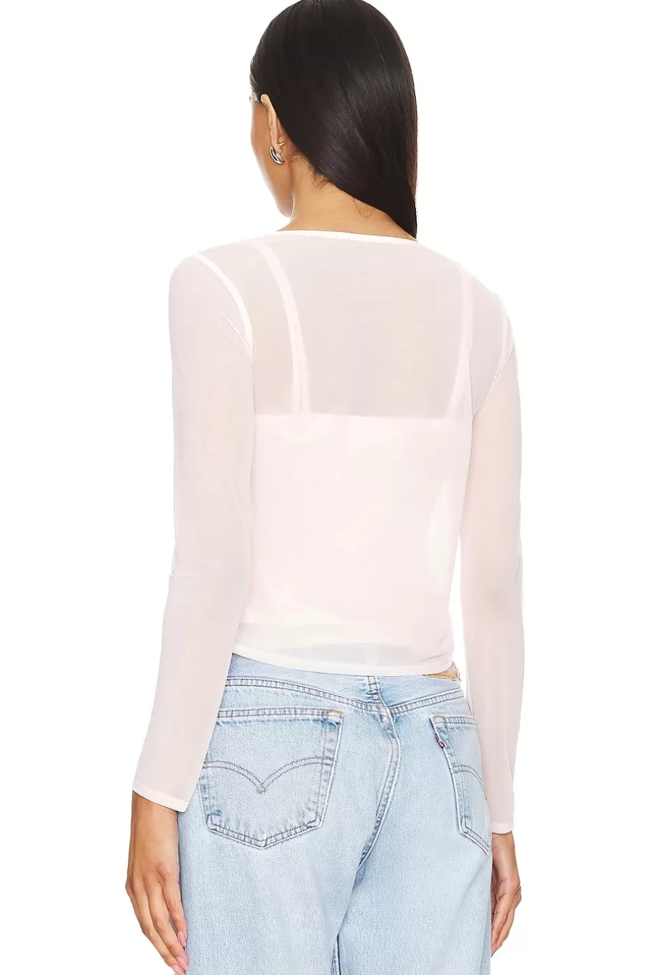 Cardigán Angélica de Encaje Sutil – Estilo Bohemio Lovers + Friends para Noches de Primavera
