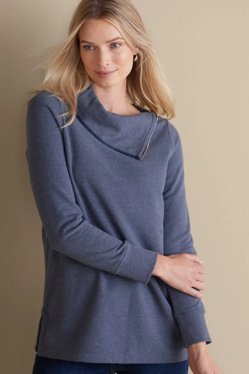 Túnica Angie - Estilo Casual con Toques Elegantes de Tops Entornos Suaves para Mujer