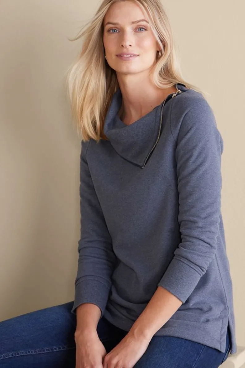 Túnica Angie - Estilo Casual con Toques Elegantes de Tops Entornos Suaves para Mujer