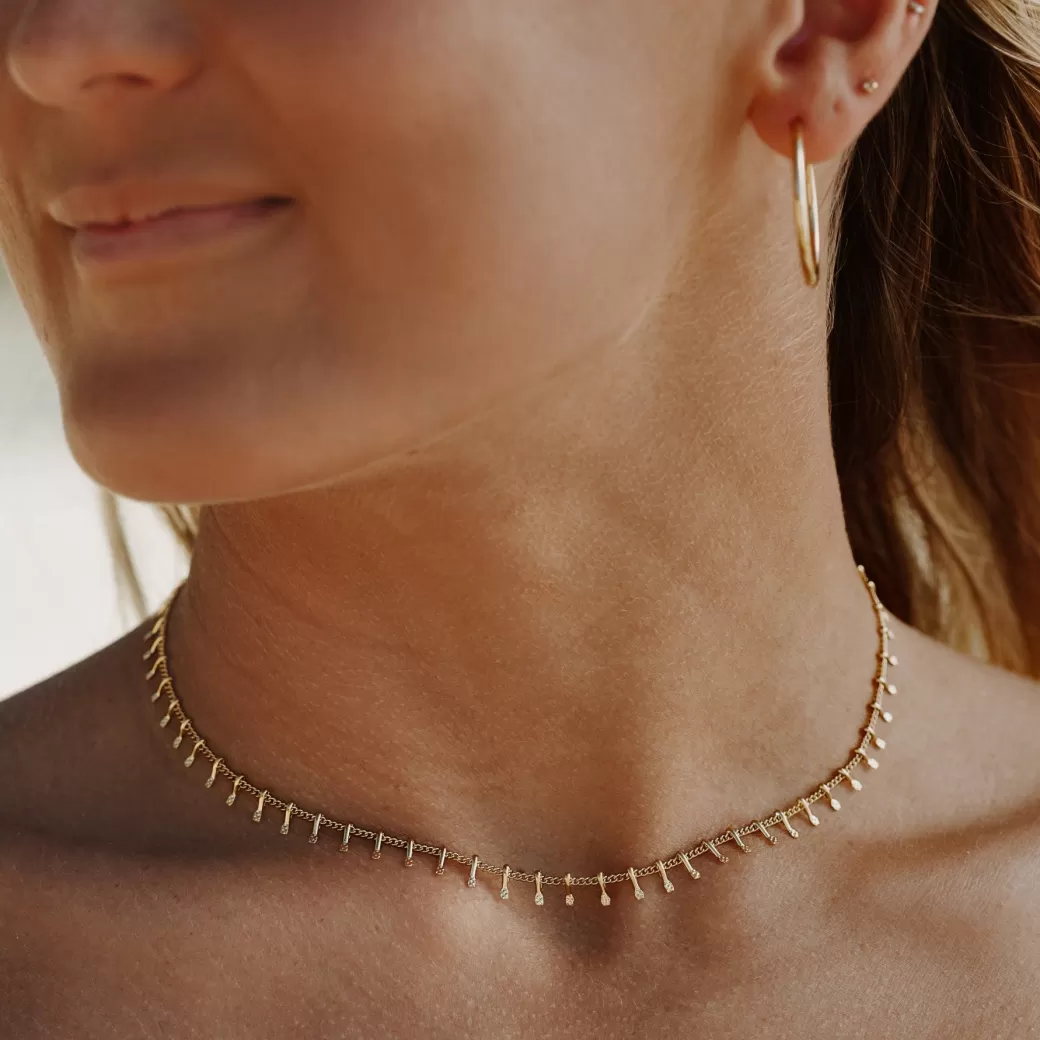 Gargantilla artesanal Antigua · Joyería exclusiva Atolea en tienda oficial