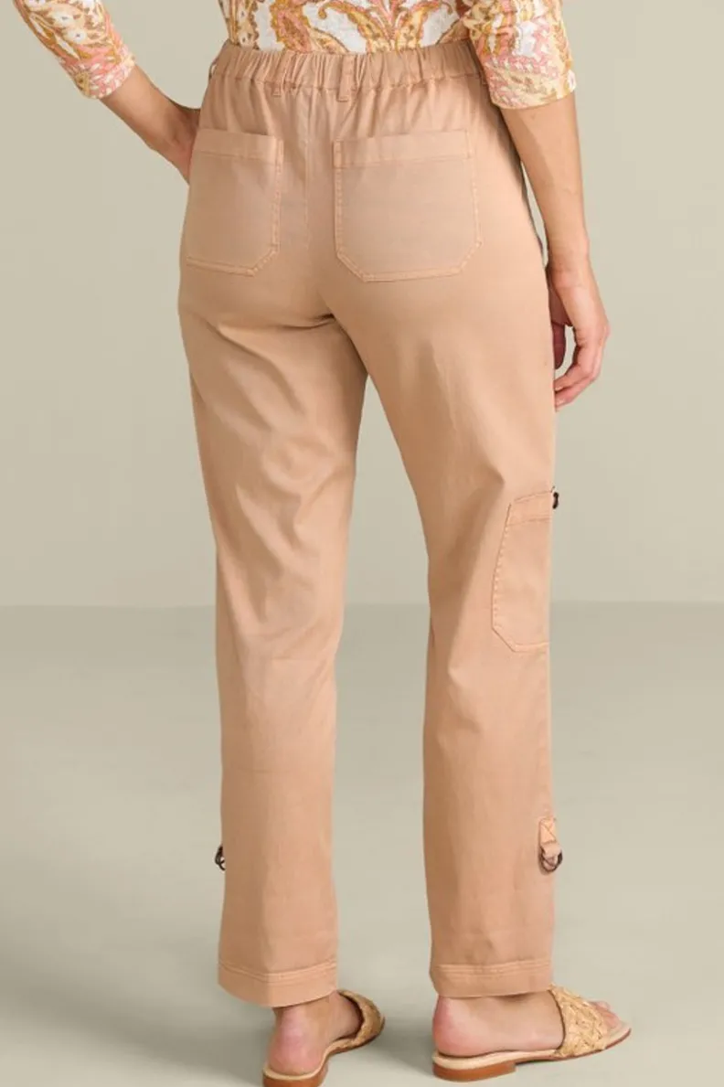 Pantalones Versátiles Antigua - Aire Suave, Corte Mid-Length y Convertibles para Viajes