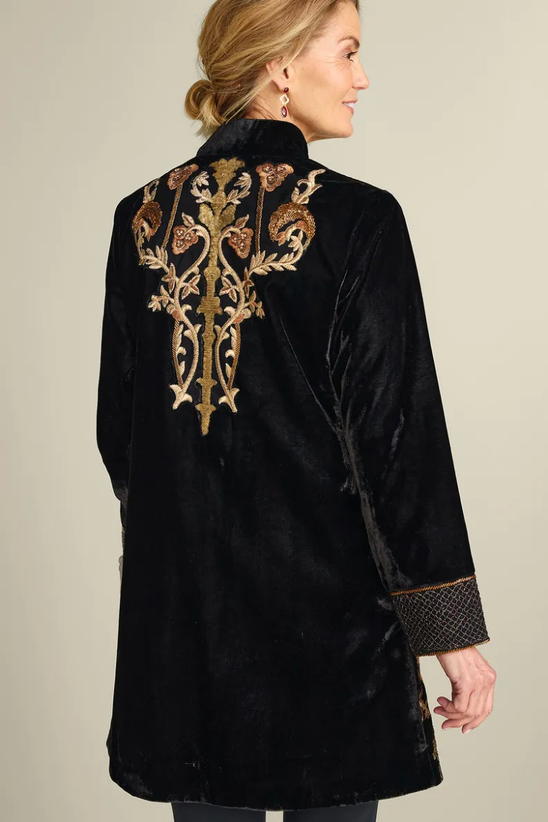 Elegante Chaqueta Antoinette en Negro - Abrigos y Chaquetas de Soft Surroundings