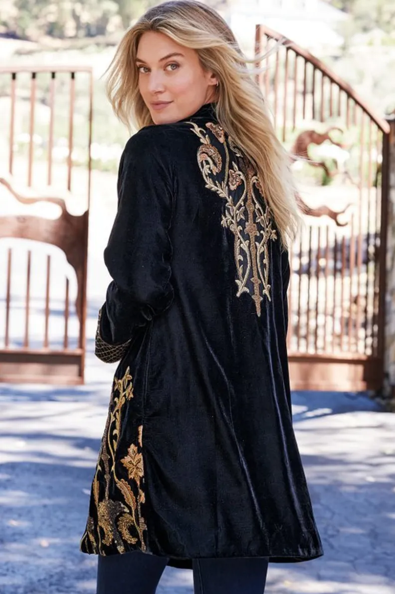 Elegante Chaqueta Antoinette en Negro - Abrigos y Chaquetas de Soft Surroundings