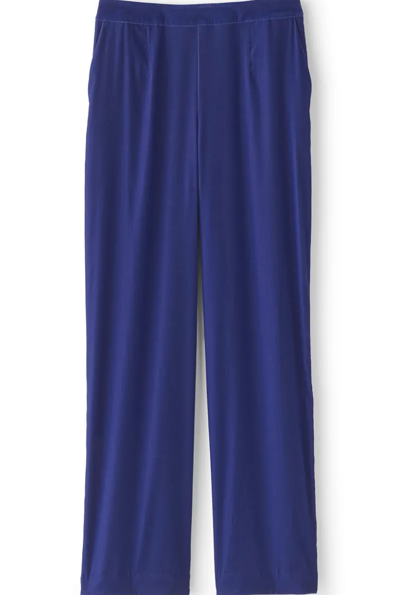 Pantalones Aria en Terciopelo Suave - Corte Amplio con Estilo de Soft Surroundings