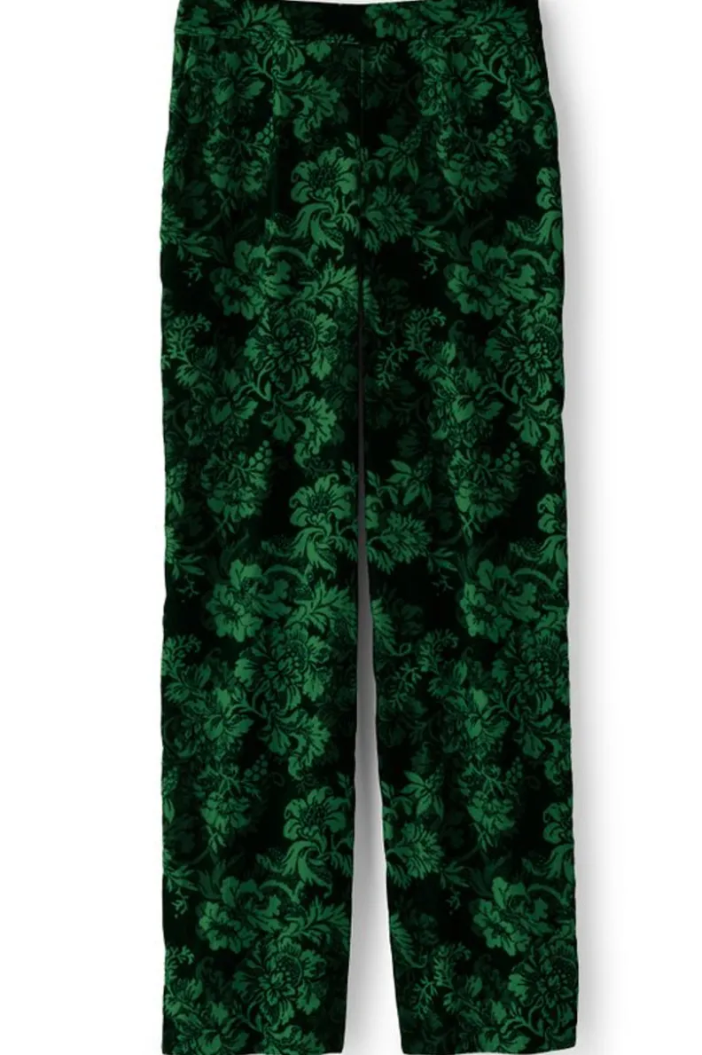 Pantalones Aria en Terciopelo Suave - Corte Amplio con Estilo de Soft Surroundings