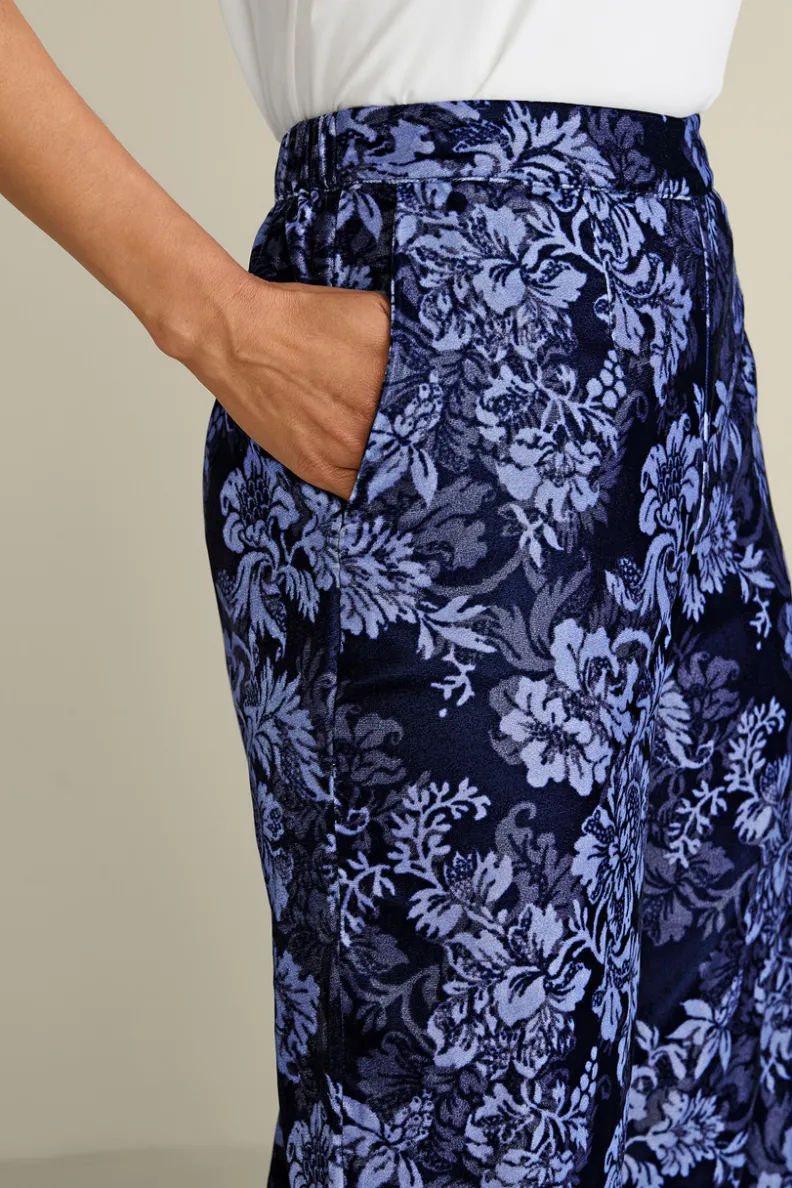 Pantalones Aria en Terciopelo Suave - Corte Amplio con Estilo de Soft Surroundings