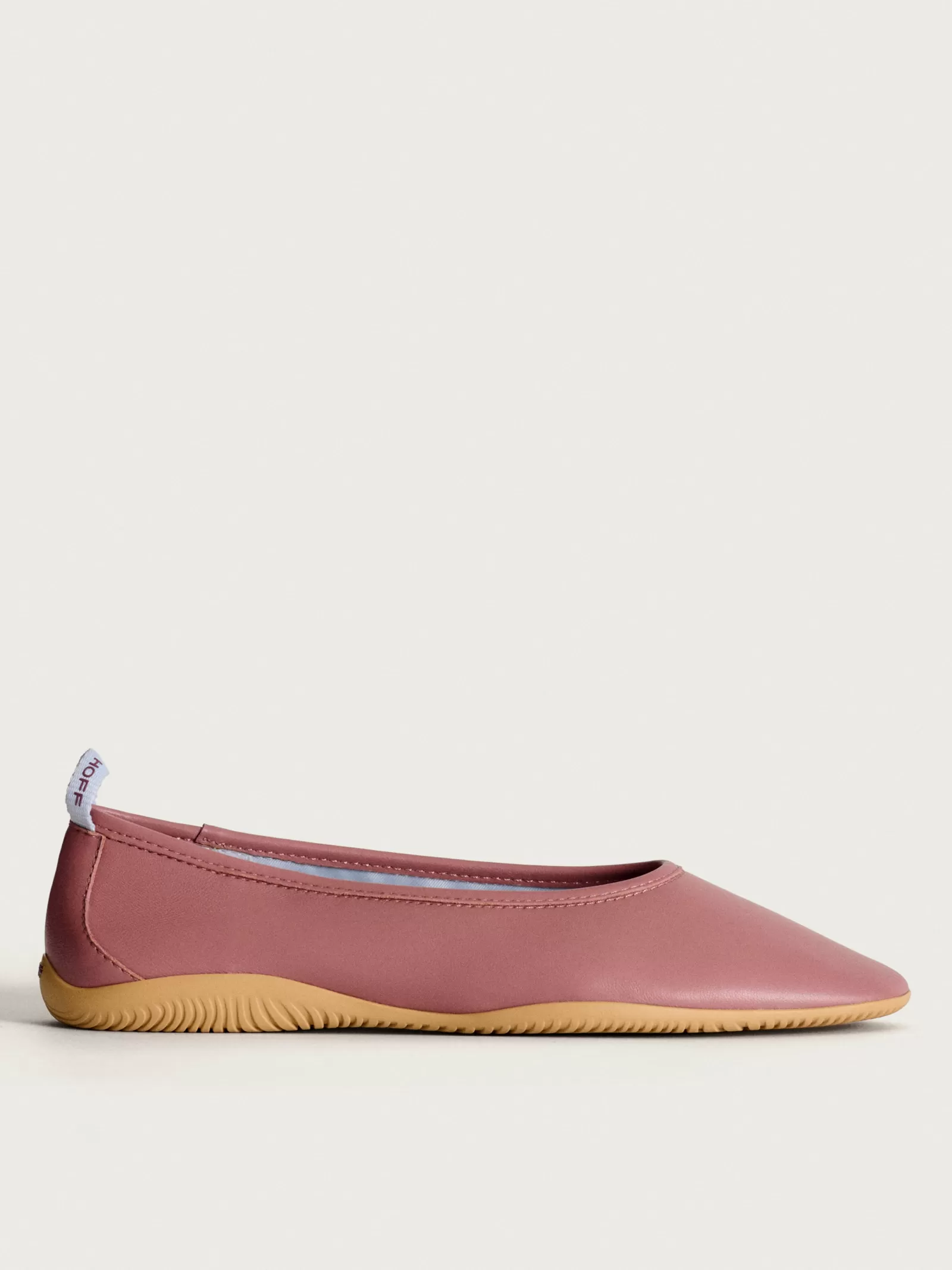 Balletinas Planas HOFF Garnier - Zapatos Cómodos para Mujer en Burdeos 

(Estilo casual, plantilla suave, diseño clásico con detalles en contraste - Calzado ligero para el día a día)