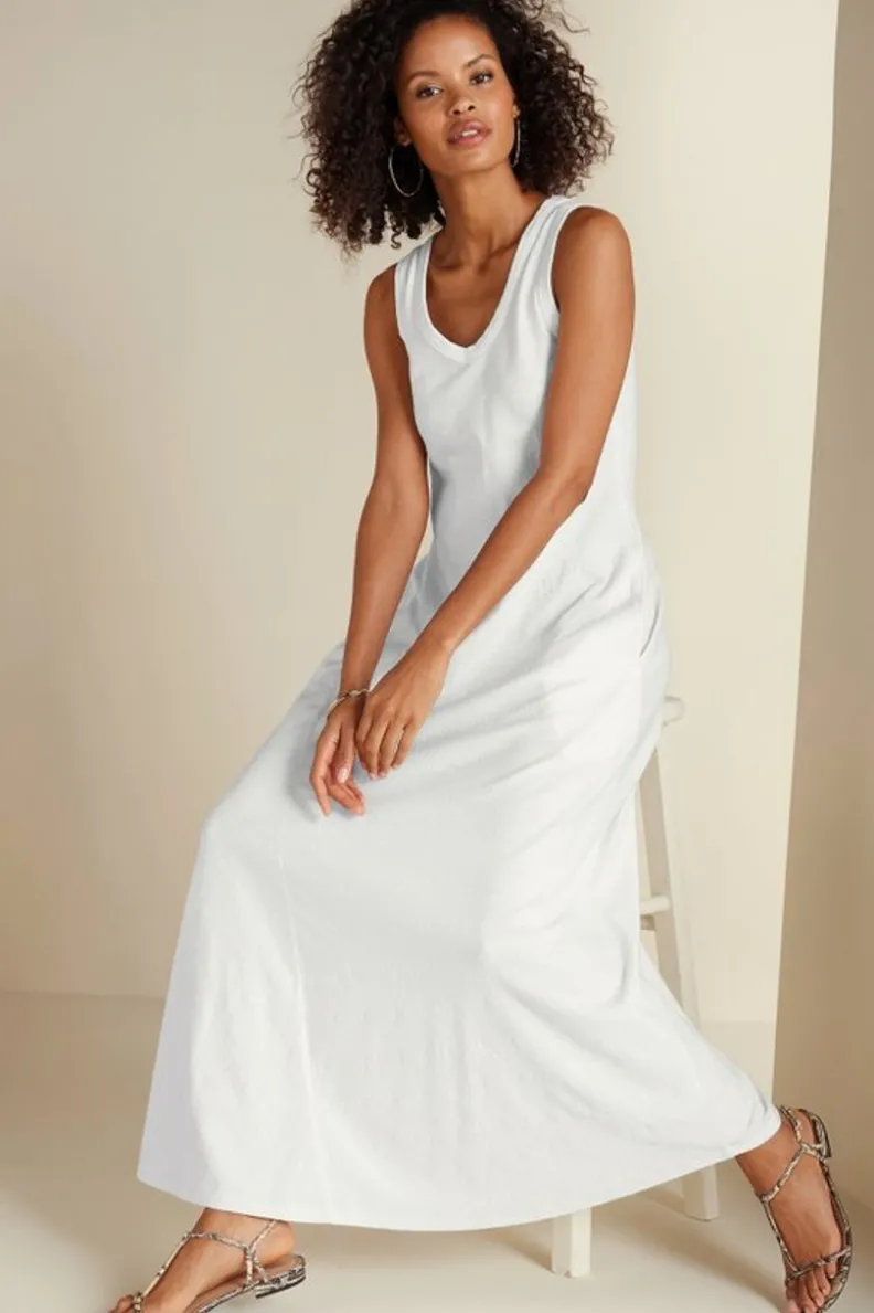 Vestido Bailey de Soft Surroundings - Elegancia Casual en Tela Liviana con Detalles Florales