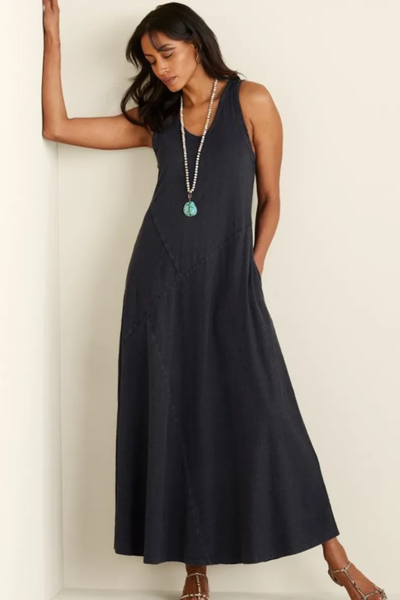 Vestido Bailey de Soft Surroundings - Elegancia Casual en Tela Liviana con Detalles Florales
