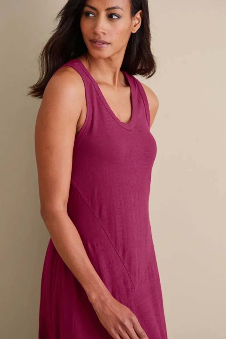 Vestido Bailey de Soft Surroundings - Elegancia Casual en Tela Liviana con Detalles Florales