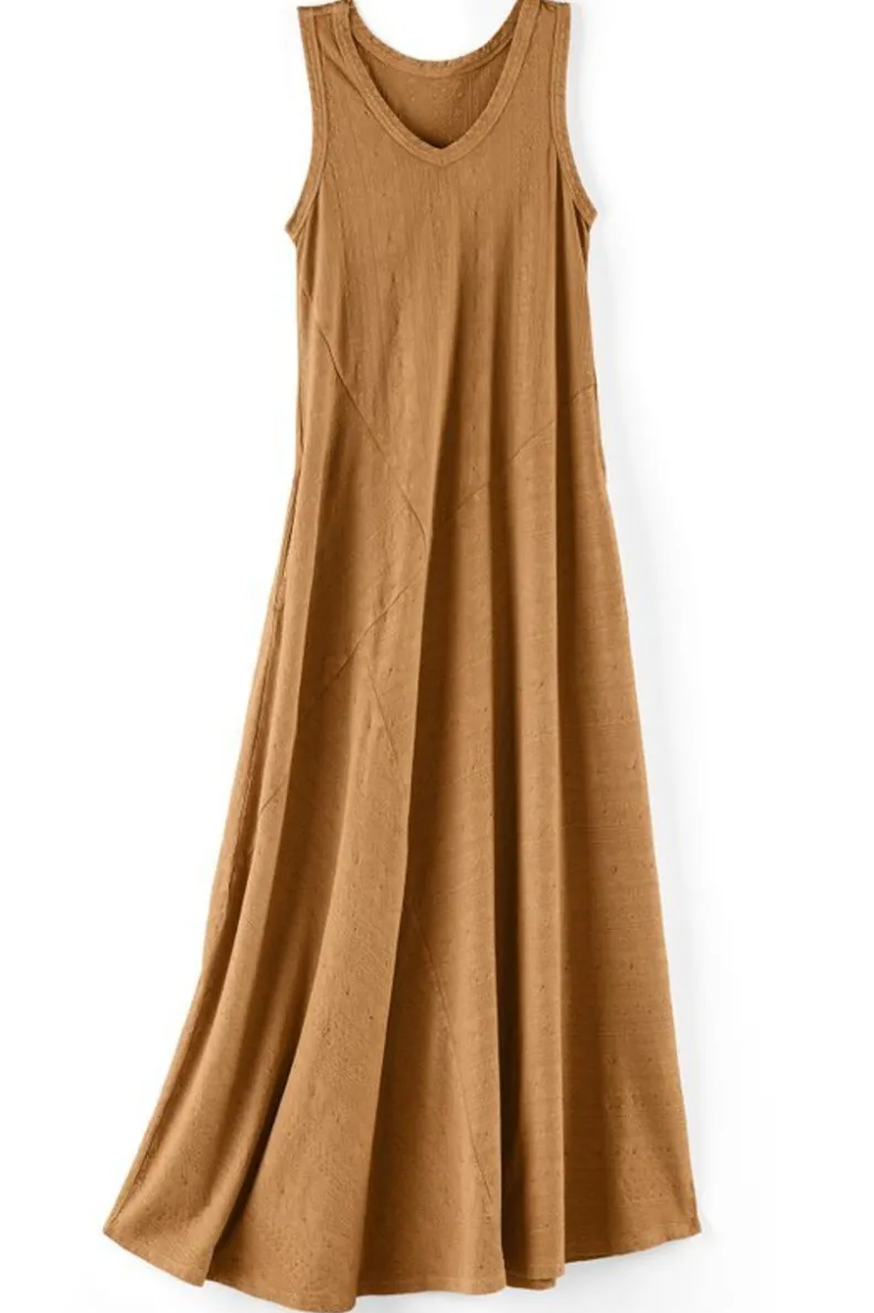 Vestido Bailey de Soft Surroundings - Elegancia Casual en Tela Liviana con Detalles Florales